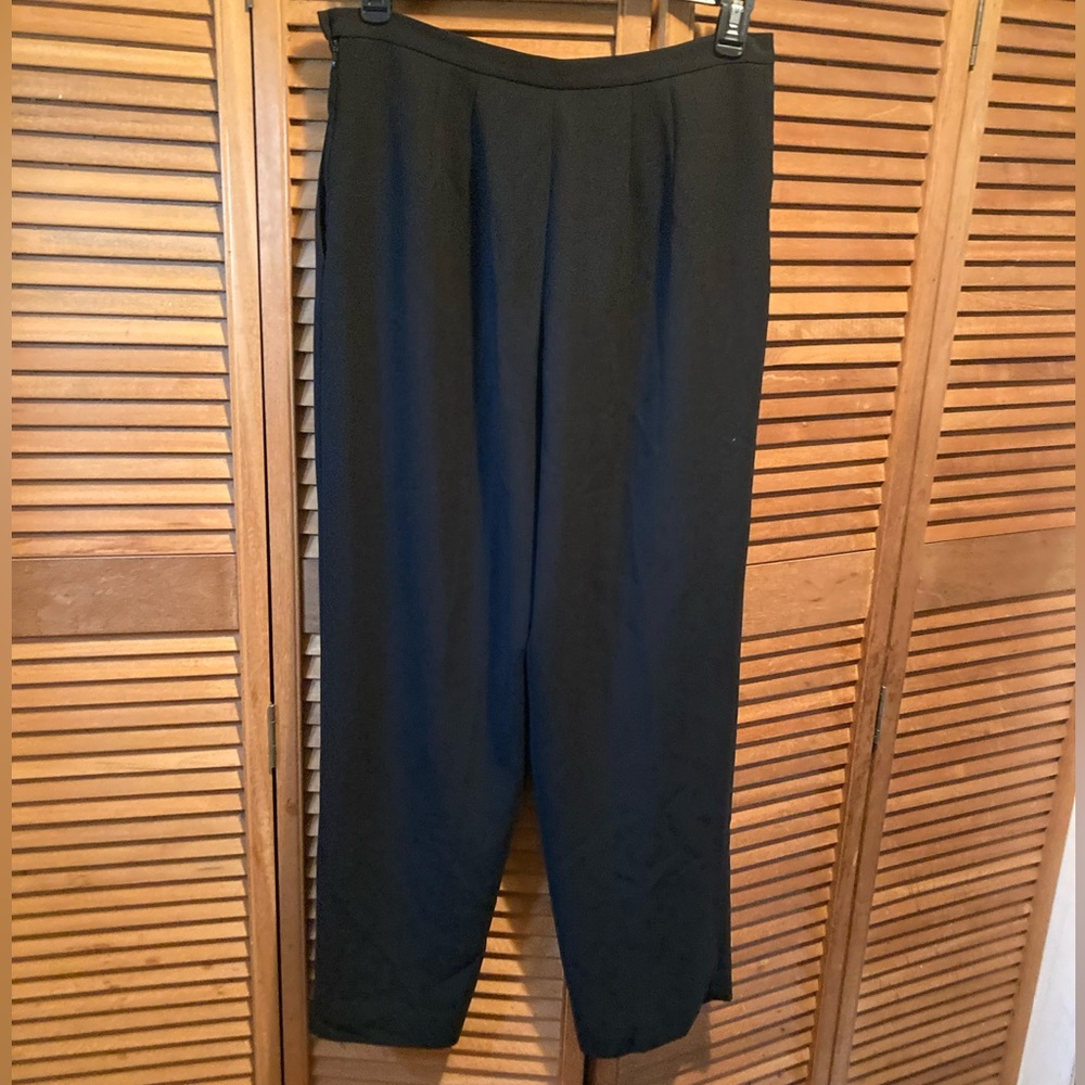 Travis Ayers Black Fully Lined Bootcut Pants - image 2